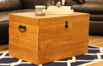 A Rustic Storage Trunk!